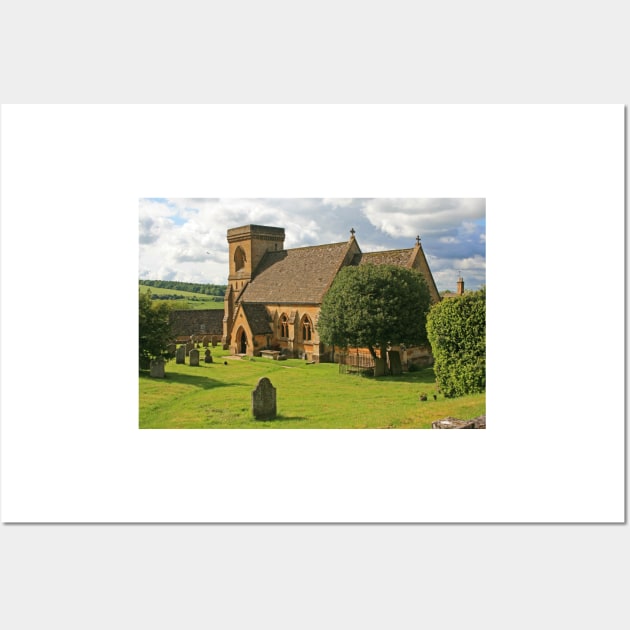 St Barnabas, Snowshill Wall Art by RedHillDigital